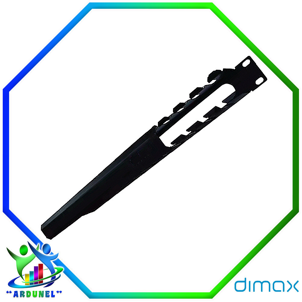 ORGANIZADOR DE 1U PARA RACK DE 19" ORGANIZADOR DE 1U PARA RACK DE 19"