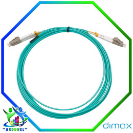 PATCH CORD FIBRA OPTICA LC-LC-MM DE 3MTS