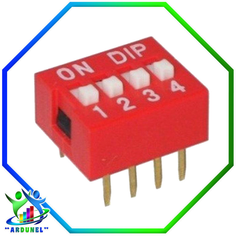 DIP SWITCH 4 PINES DIP SWITCH 4 PINES