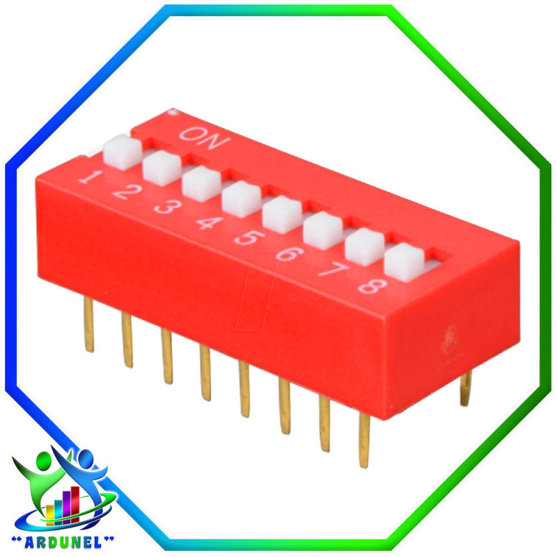 DIP SWITCH 8 PINES DIP SWITCH 8 PINES