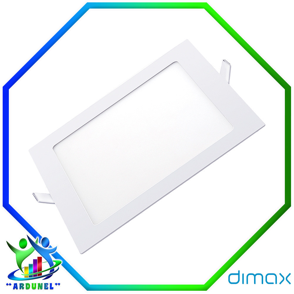 LUZ LED CUADRADA DE EMPOTRAR 6500K 18W LUZ LED CUADRADA DE EMPOTRAR 6500K 18W