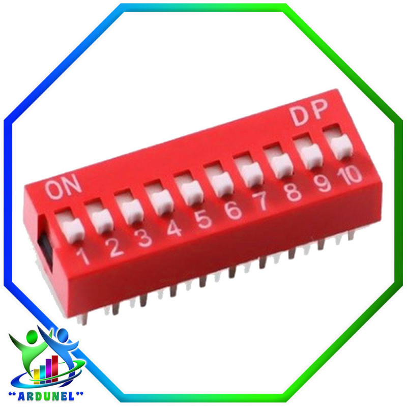 DIP SWITCH 10 PINES DIP SWITCH 10 PINES