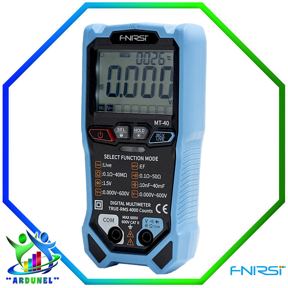 MT-40 MULTIMETRO DIGITAL INTELIGENTE MT-40 MULTIMETRO DIGITAL INTELIGENTE