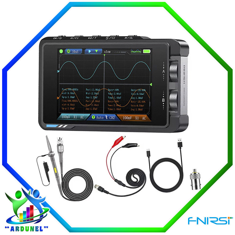 DS215H PRO OSCILOSCOPIO DIGITAL 2EN1 DDS DS215H PRO OSCILOSCOPIO DIGITAL 2EN1 DDS