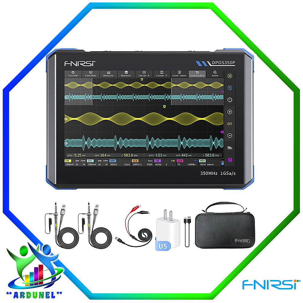 DPOS350P OSCILOSCOPIO DIGITAL 4EN1 350 MHz DPOS350P OSCILOSCOPIO DIGITAL 4EN1 350 MHz