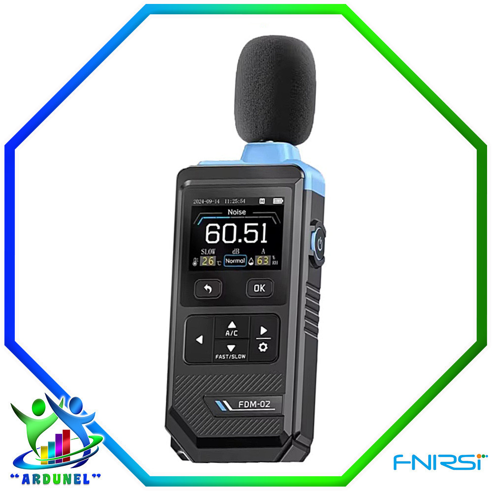 FDM-02 MEDIDOR DE RUIDO DIGITAL FDM-02 MEDIDOR DE RUIDO DIGITAL