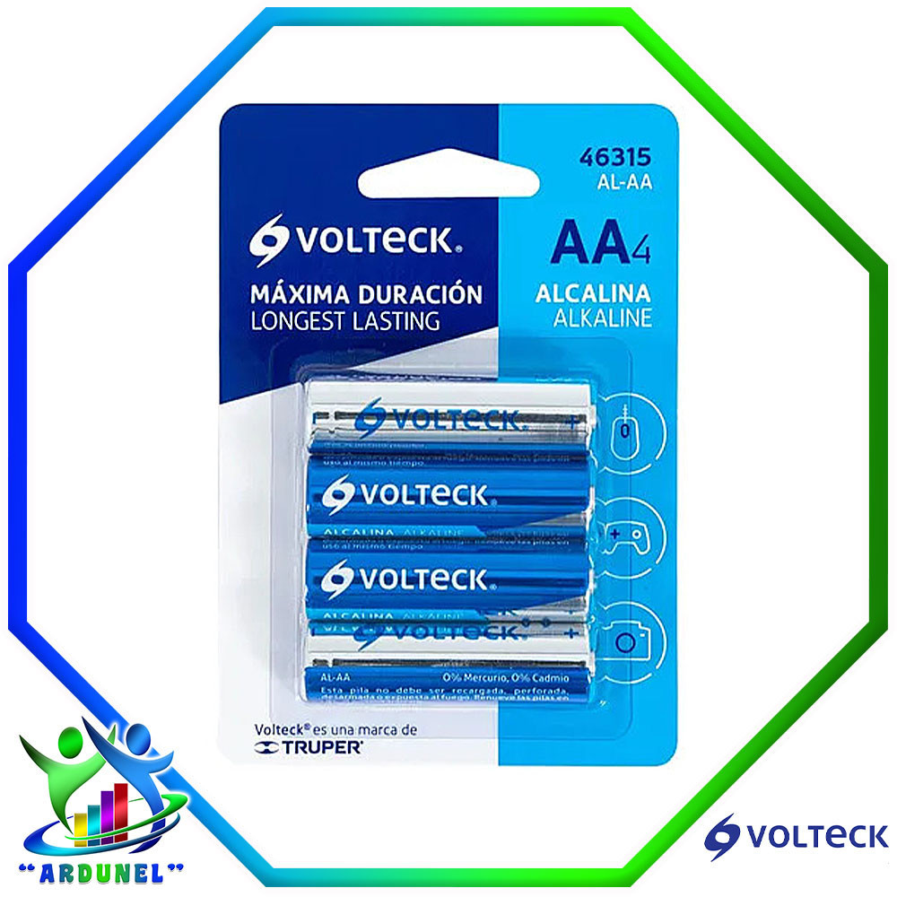 BATERIA ALCALINA AA BLISTER (PACK 4 PILAS) BATERIA ALCALINA AA BLISTER (PACK 4 PILAS)