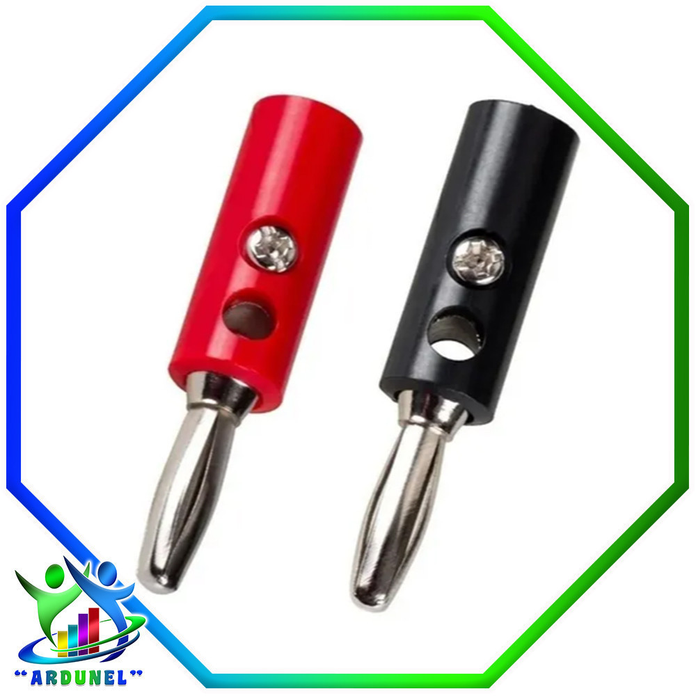 CONECTOR BANANA MACHO 4MM CONECTOR BANANA MACHO 4MM