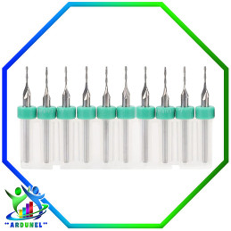 KIT FRESA CNC 0.4MM (10 PIEZAS)