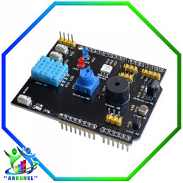 SHIELD MULTIFUNCION DHT11 LM35 PARA ARDUINO UNO R3
