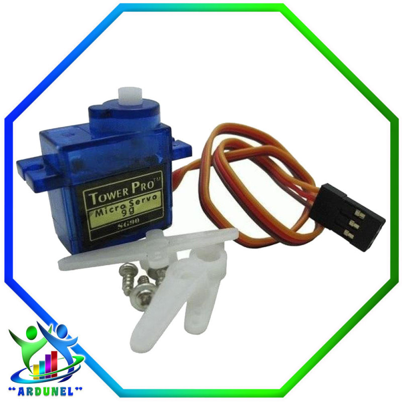 MICRO SERVOMOTOR SG90 180 GRADOS (ALTA CALIDAD) MICRO SERVOMOTOR SG90 180 GRADOS (ALTA CALIDAD)