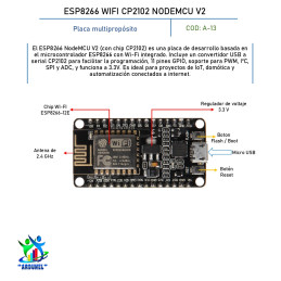 ESP8266 WIFI CP2102 NODEMCU V2 (AMICA)