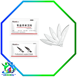 KIT DE 10 CUCHILLAS BISTURI KAISI N°23