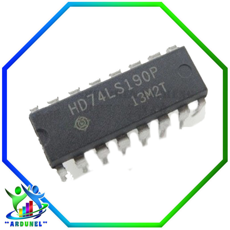 74LS190 CONTADOR BCD SINCRÓNICO ASC/DES 74LS190 CONTADOR BCD SINCRÓNICO ASC/DES