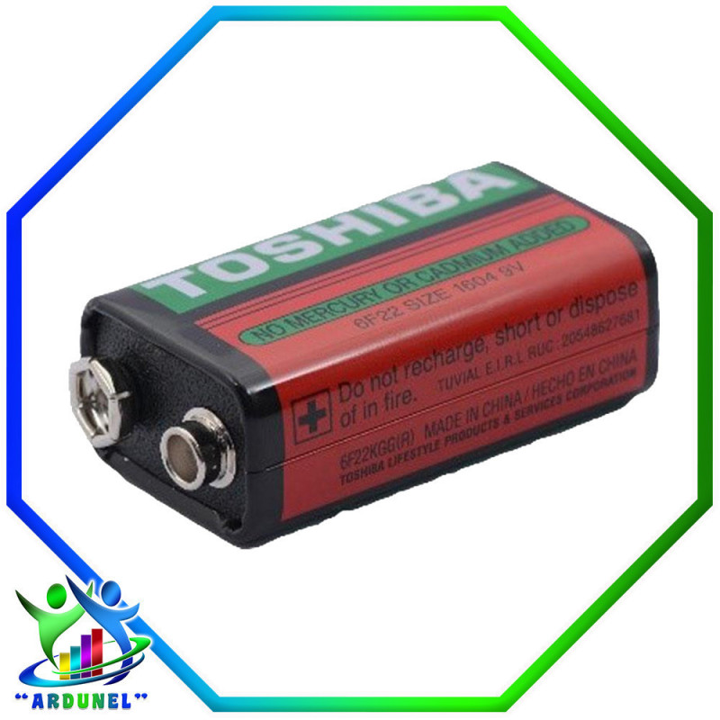 BATERÍA TOSHIBA 9V BATERÍA TOSHIBA 9V