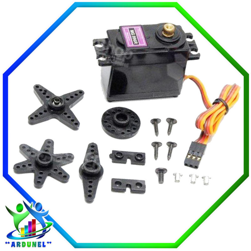 SERVOMOTOR MG996 16KG 180 GRADOS SERVOMOTOR MG996 16KG 180 GRADOS