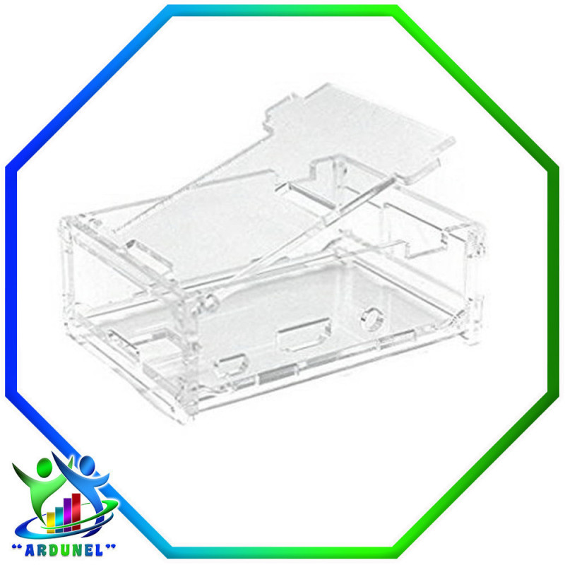 CASE ACRÍLICO TRANSPARENTE PARA RASPBERRY PI4 CASE ACRÍLICO TRANSPARENTE PARA RASPBERRY PI4