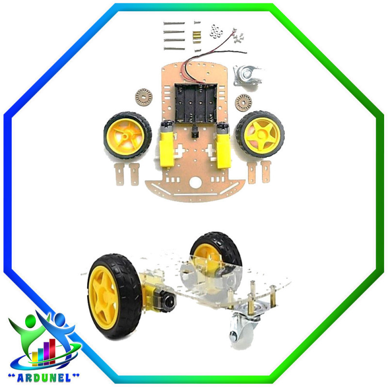 KIT CHASIS DE 2WD RUEDAS KIT CHASIS DE 2WD RUEDAS