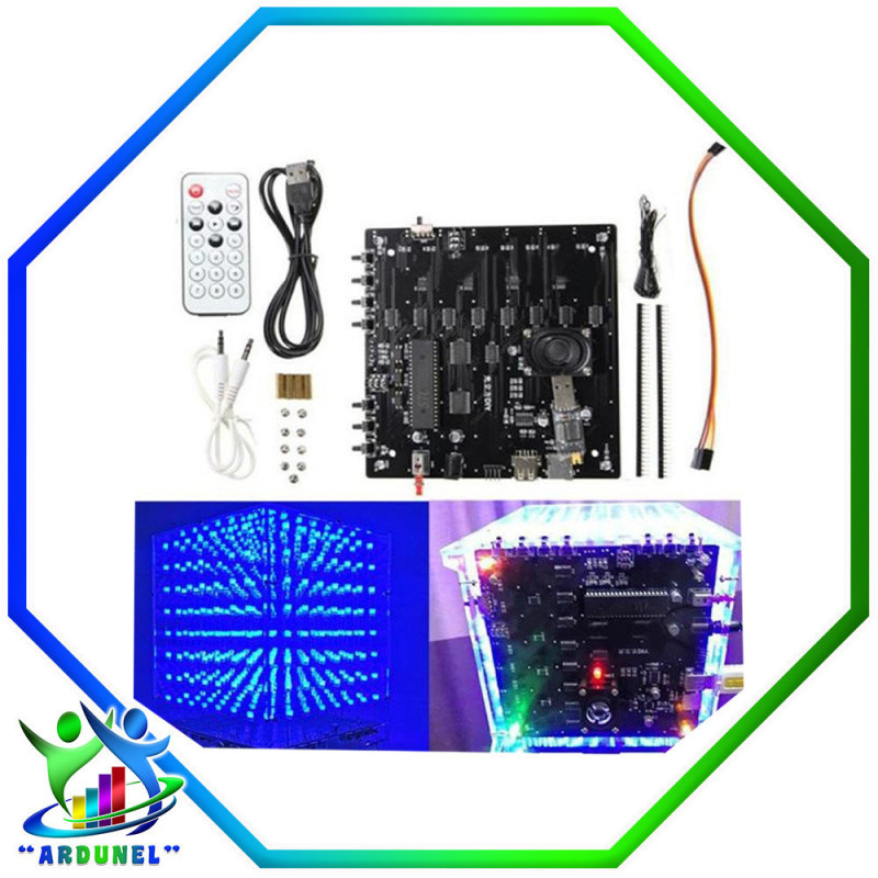DIY 8X8X8 LED MUSIC KIT DIY 8X8X8 LED MUSIC KIT