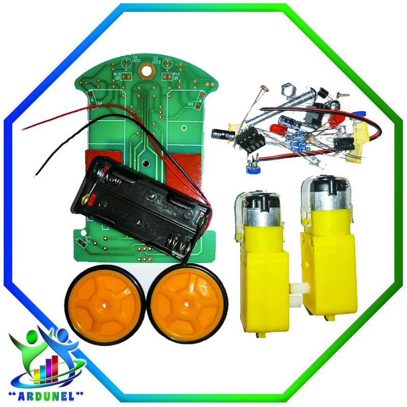 KIT DIY D2-1 SEGUIDOR DE LÍNEA KIT DIY D2-1 SEGUIDOR DE LÍNEA
