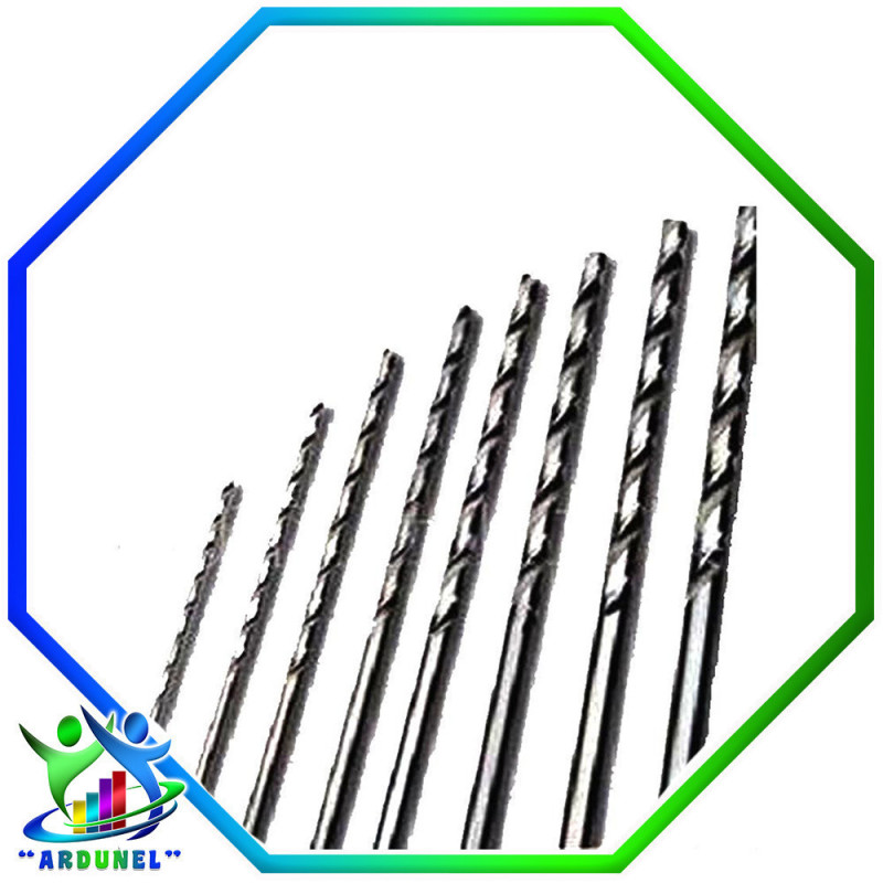 KIT DE TALADRO DE TORSIÓN 10PCS, 2XCADA TAMAÑO: 0.5MM 1.0MM 1.5MM 2.5MM 3.0MM KIT DE TALADRO DE TORSIÓN 10PCS, 2XCADA TAMAÑO: 0.5MM 1.0MM 1.5MM 2.5MM 3.0MM