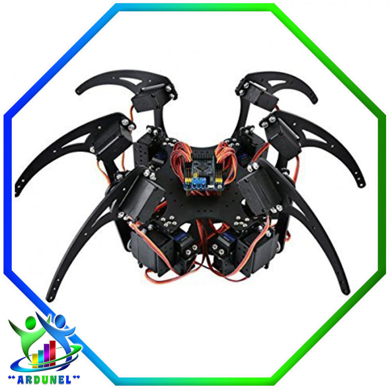KIT ROBOT HEXÁPODO 25CM KIT ROBOT HEXÁPODO 25CM