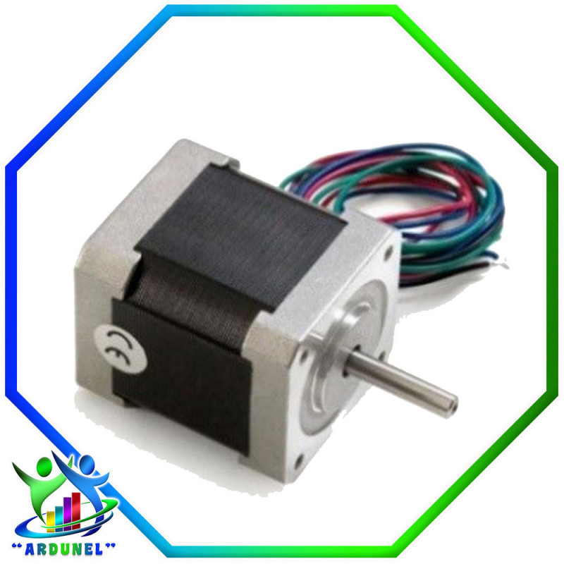 NEMA17 MOTOR PASO A PASO 48MM 1.5 A+ CABLE 720 MM KS42STH48-1684A NEMA17 MOTOR PASO A PASO 48MM 1.5 A+ CABLE 720 MM KS42STH48-1684A