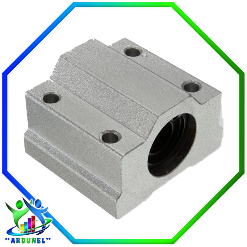 SC8UU BLOQUE DESLIZANTE LINEAL PARA VARILLA LISA DE 8MM (ALTA CALIDAD) SC8UU BLOQUE DESLIZANTE LINEAL PARA VARILLA LISA DE 8MM (ALTA CALIDAD)