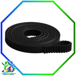 CORREA DENTADA ABIERTA GT2-6MM (X METRO)