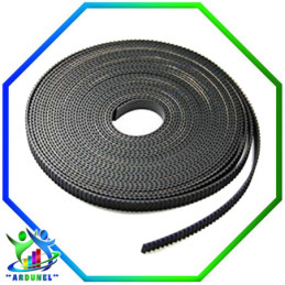 CORREA DENTADA ABIERTA GT2-6MM X METRO (ALTA CALIDAD)