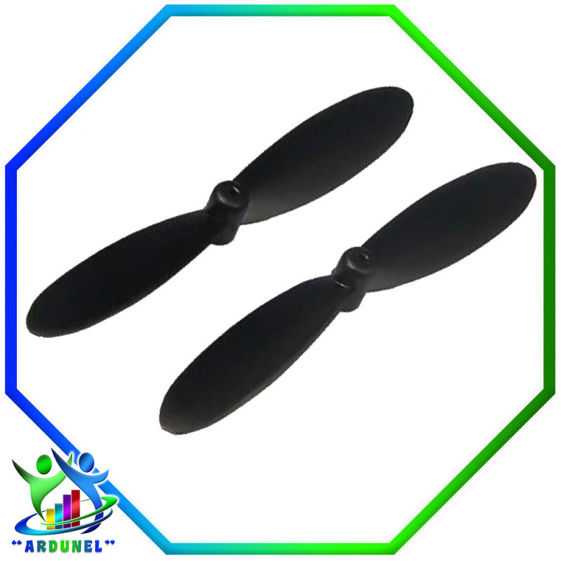 HELICE MINI DRON 55MM PAR (NEGRO) HELICE MINI DRON 55MM PAR (NEGRO)