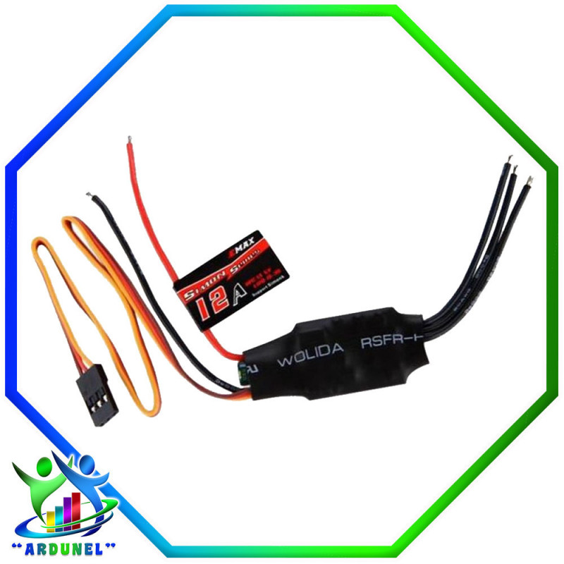CONTROLADOR DE VELOCIDAD EMAX ESC 12A BRUSHLESS (ALTA CALIDAD) CONTROLADOR DE VELOCIDAD EMAX ESC 12A BRUSHLESS (ALTA CALIDAD)