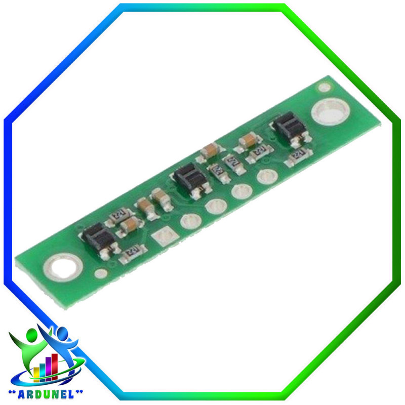 MATRIZ DE SENSORES DE REFLECTANCIA QTR-3RC MATRIZ DE SENSORES DE REFLECTANCIA QTR-3RC