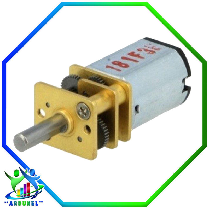 MICRO MOTOR POLOLU HPCB 6V 30:1 CON EJE DEL MOTOR EXTENDIDO (1100 RPM) MICRO MOTOR POLOLU HPCB 6V 30:1 CON EJE DEL MOTOR EXTENDIDO (1100 RPM)
