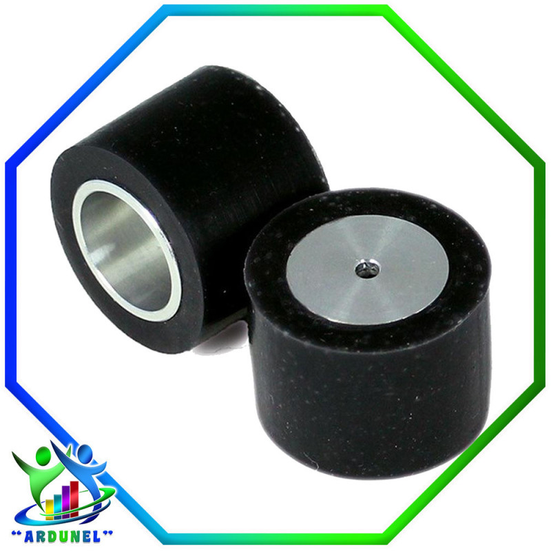 RUEDAS DE MINISUMO 24X23 NEGRO (PAR) RUEDAS DE MINISUMO 24X23 NEGRO (PAR)