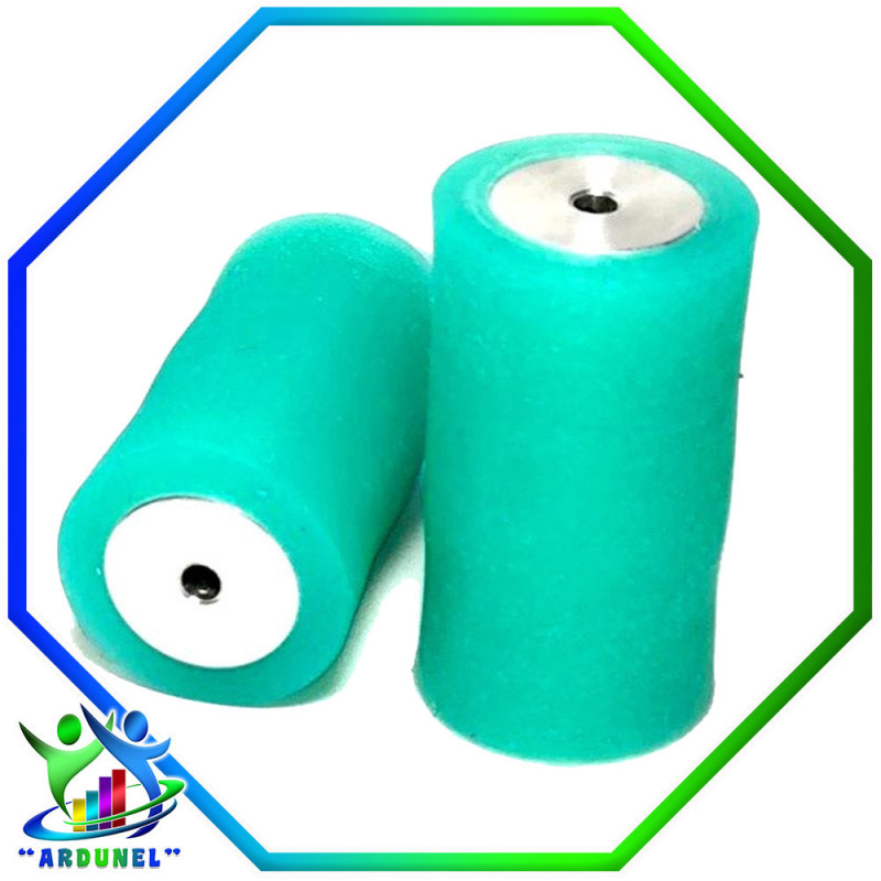 RUEDAS SEGUIDOR DE LÍNEA LARGAS 23×40 VERDE (PAR) RUEDAS SEGUIDOR DE LÍNEA LARGAS 23×40 VERDE (PAR)